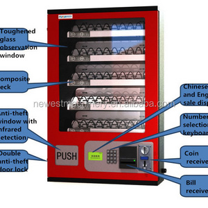 bubble tea vending machine/qr code vending machine/wall mounted vending machine