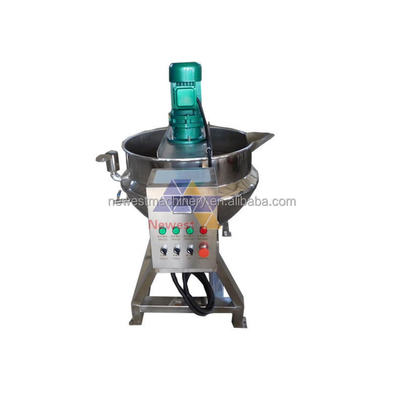 Best jam cooking pot with agitator ,planetary stirring cooking mixing pot with mixer for tomato sauce