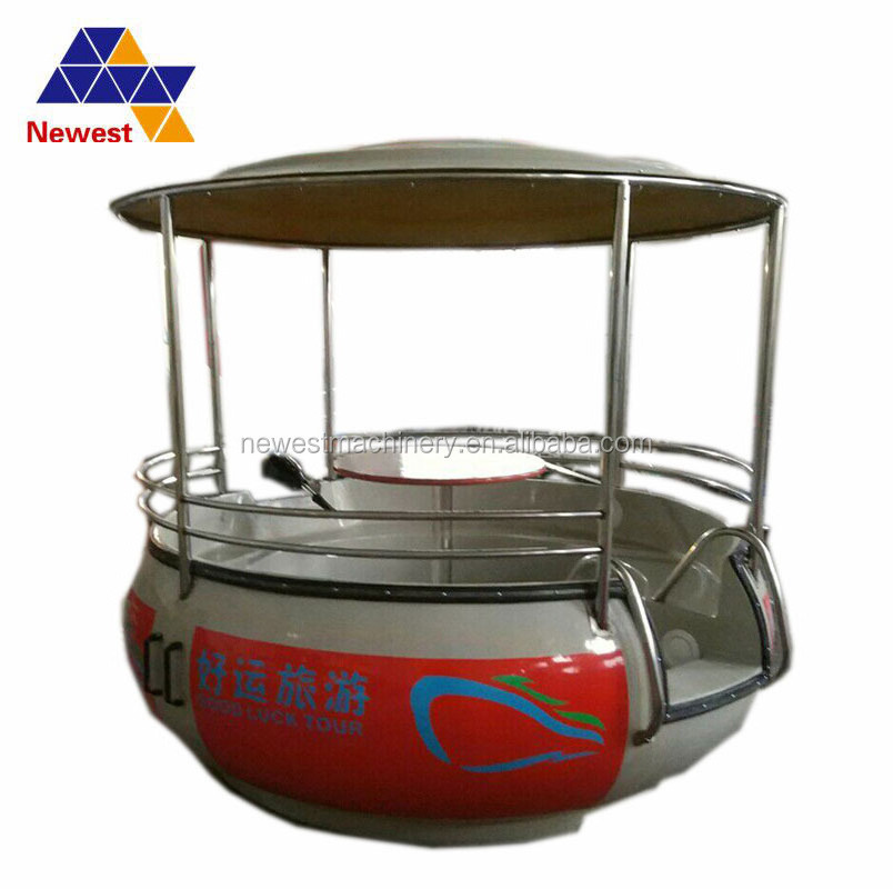 New products park round bbq donut pedal boat/leisure boat donut boat