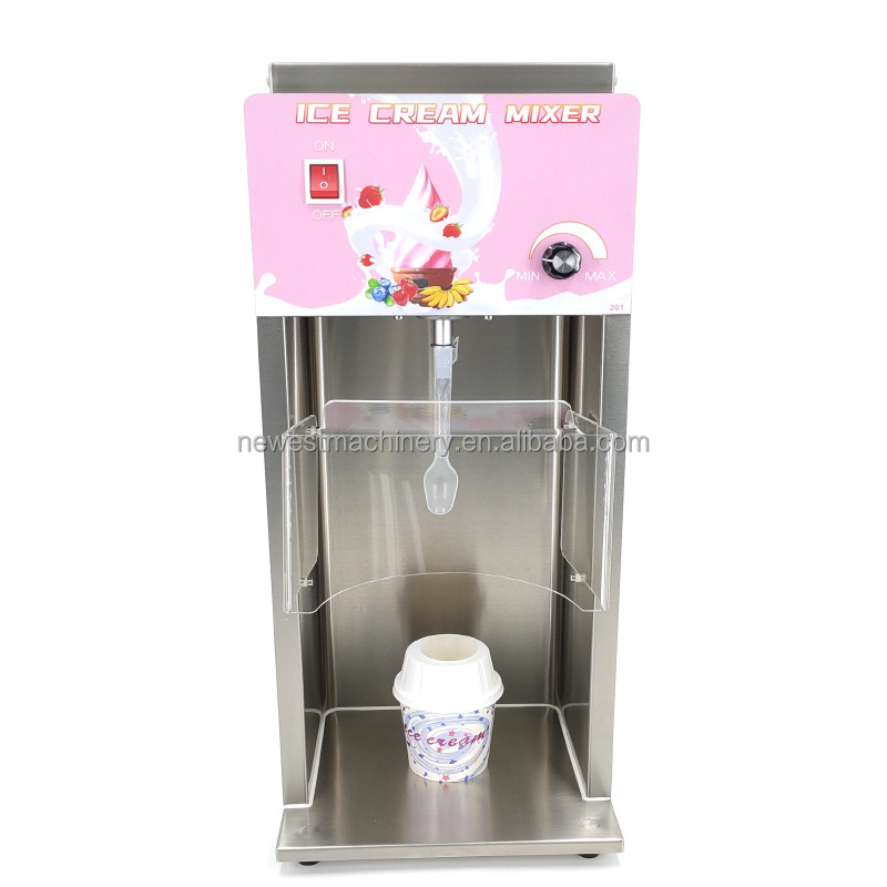 commercial frozen yogurt blender milk shake kiosk automatic ice cream shake mixer making machine for sale