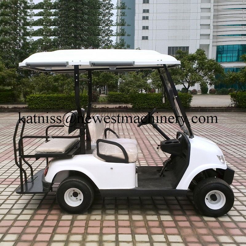 4 wheel electric club car/48v seat club car/6 seater electric golf cart