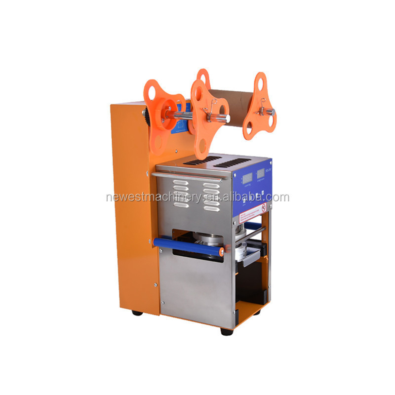 Automatic mini jelly cup sealing machine cup sealing machine plastic cup lid sealing machine