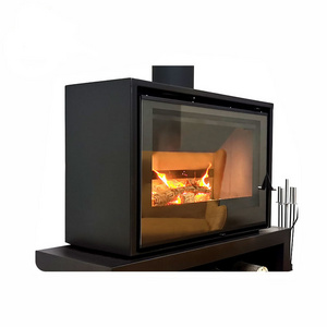 Wood fire stove household wood burning stove energy saving indoor stainless steel fireplace