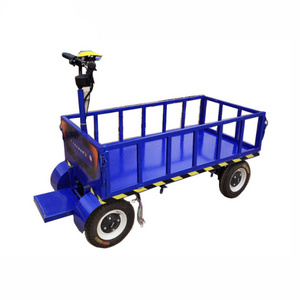 Cargo Carrier electric powered flat bed cart cargo carrier electric platform