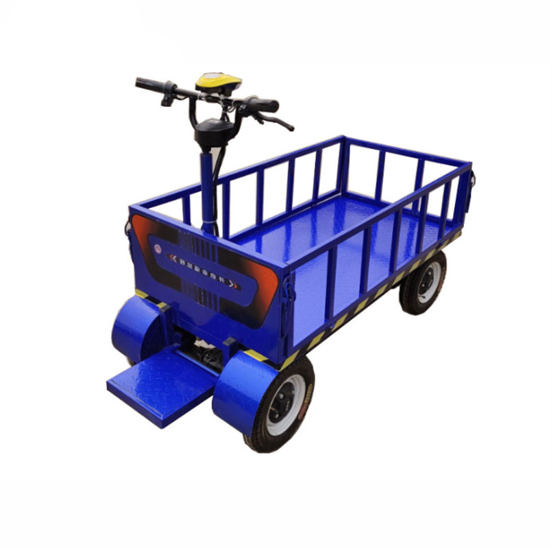 Cargo Carrier electric powered flat bed cart cargo carrier electric platform