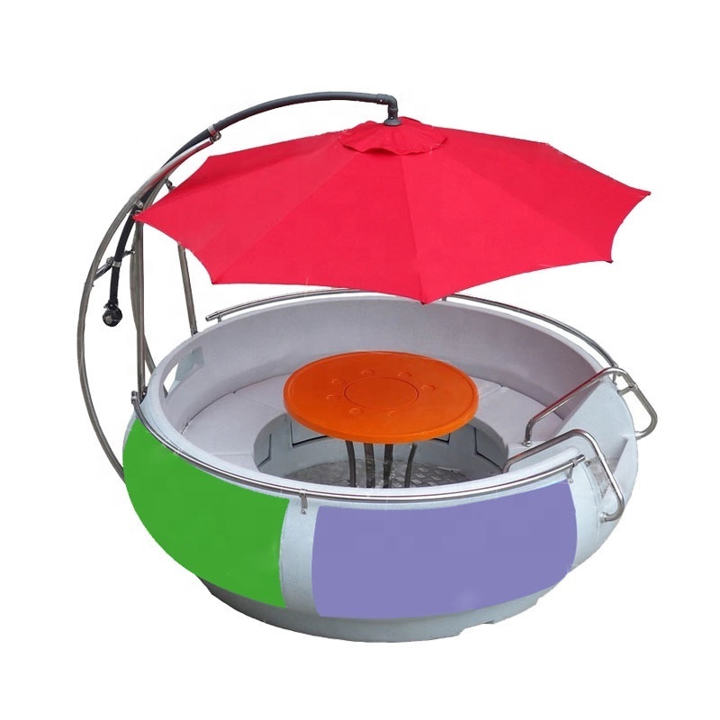 6-8 10-12 Person High Polymer Polyethylene Electric Donut Bbq Boat