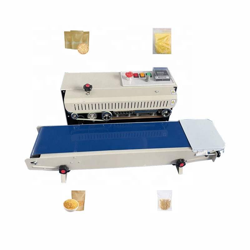 Convenient Operation 500W Rice Bag Sealing Machine For Grain Products