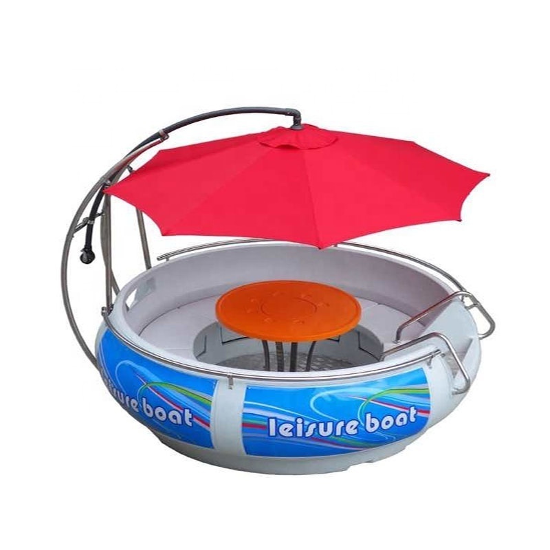 Commercial Leisure Boat With Barbecue Grill Bbq Donut Boat Price