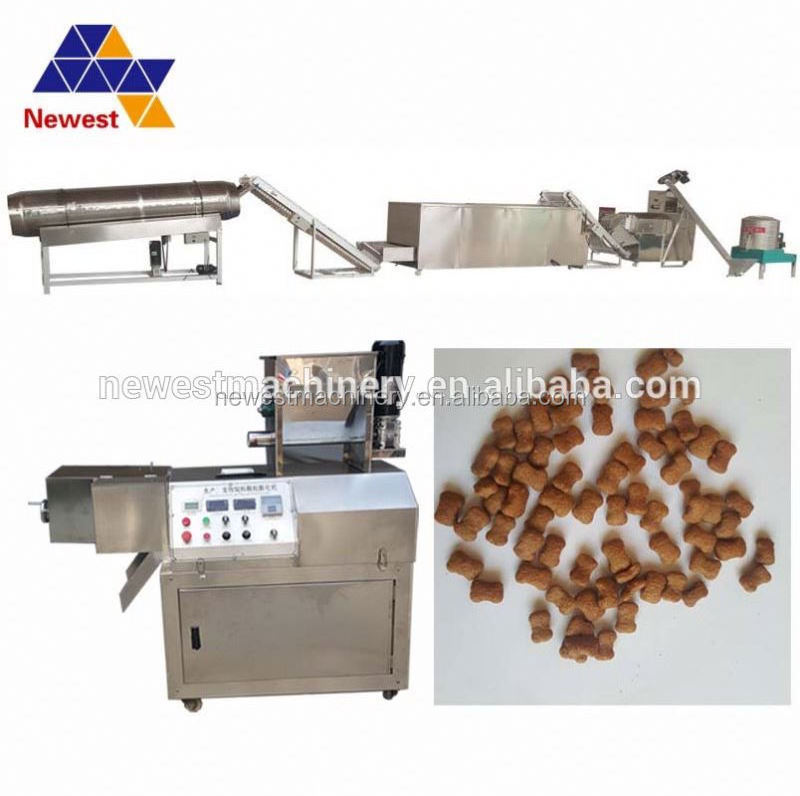 New design pet food production line/extruder pet food/dry dog food making machine