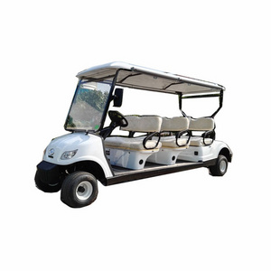 4 wheel electric club car/48v seat club car/6 seater electric golf cart