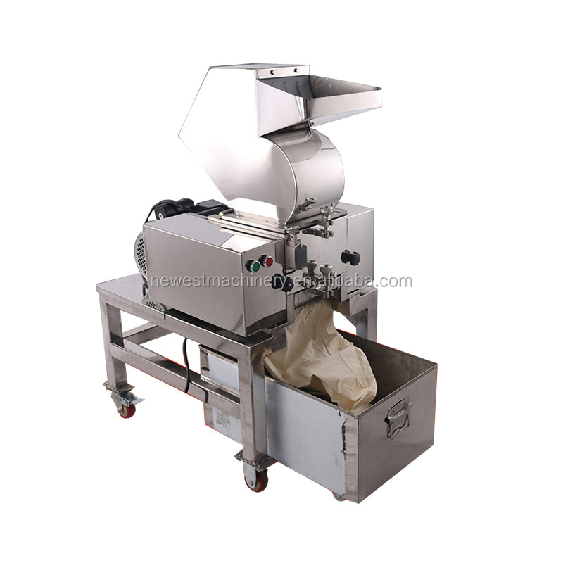 Easy use rock salt breaking machine oyster shell crusher machine coconut shell crushing machine