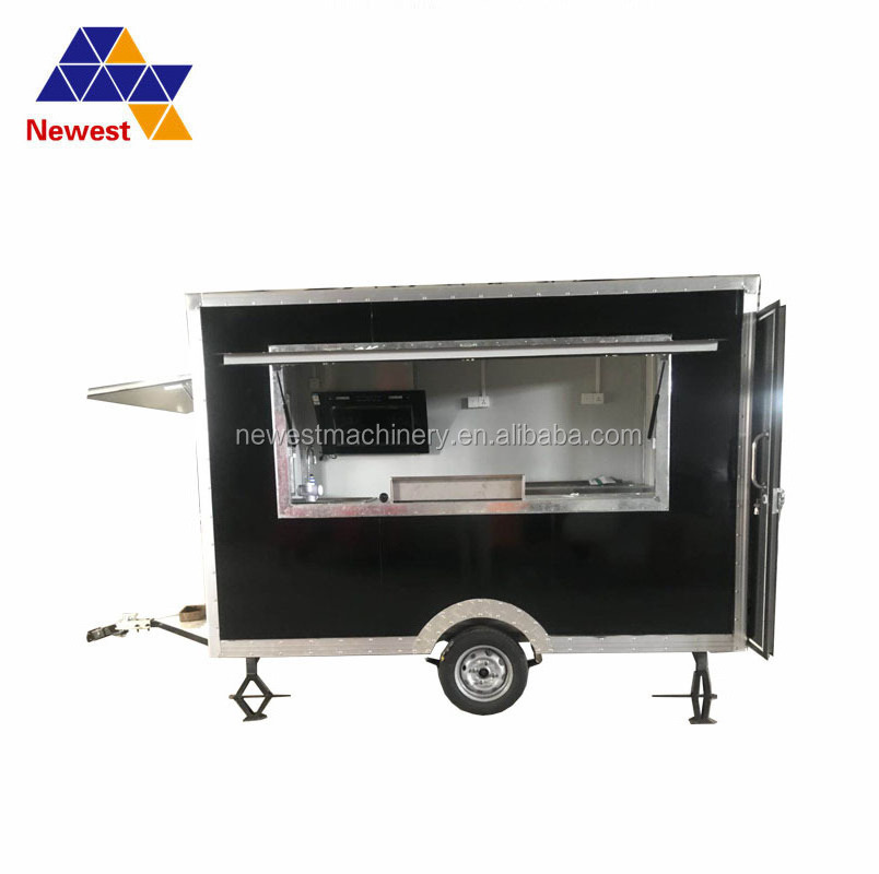 Hot sale square food cart/ food trailer/ food truck