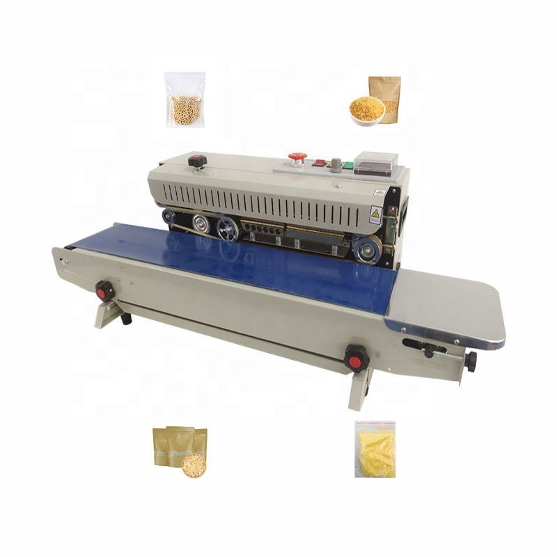 Convenient Operation 500W Rice Bag Sealing Machine For Grain Products