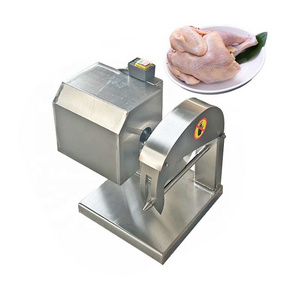 Hot Sale Semi Automatic Chicken Head Cutting Machine Poultry Meat Dividing Saw