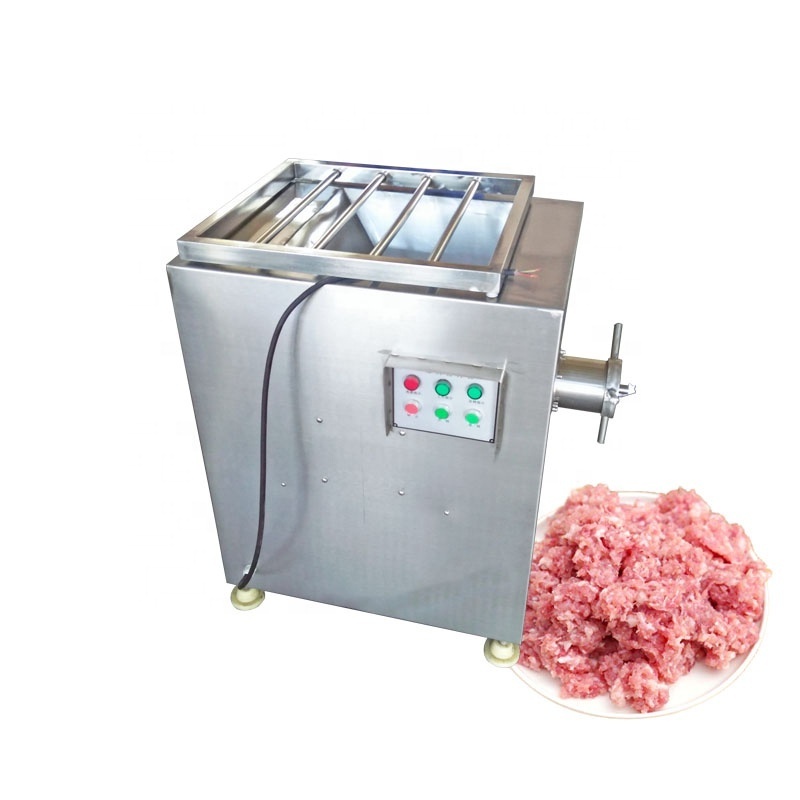 High Efficiency Stainless Steel Poultry Fish Meat Mincer Frozen Meat Grinder Machine