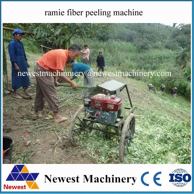 Full automatic kenaf decorticator machine/manila flax decorticator/jute decorticating machine