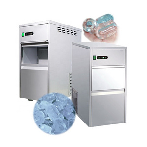 Commercial Use 50Kg 100Kg 120Kg Bullet Shape Ice Machine Ice Cube Maker