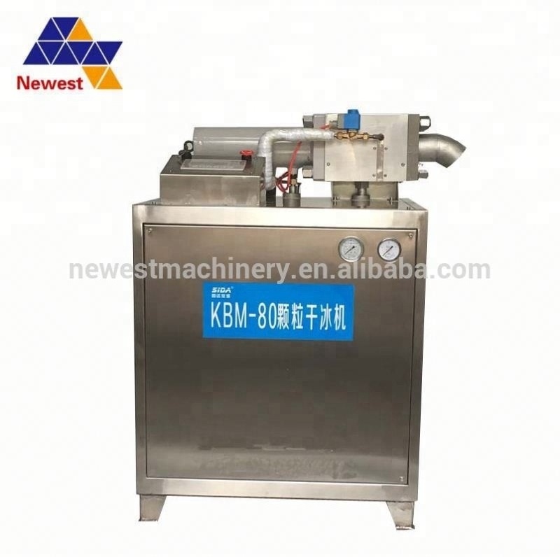 Dry ice pelletizer/blasting/co2 granular machine factory price