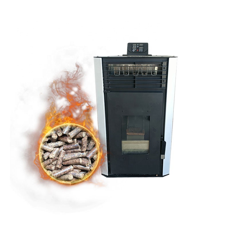 Convenient Home Use Wood Pellet Fuel Heating Stove Biomass Pellet Heater Indoor Fireplace