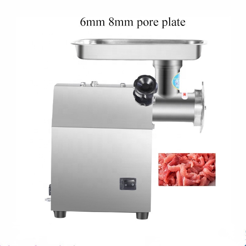 Factory Price 120kg/h Electric Commercial Meat Mincer Grinder Grinding Machine Mincing Sausage Stuffer