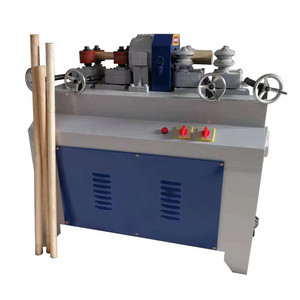 Round Bar Sanding Machine Machine To Make Wooden Broom Handles Dowel Making Round Pole Machine