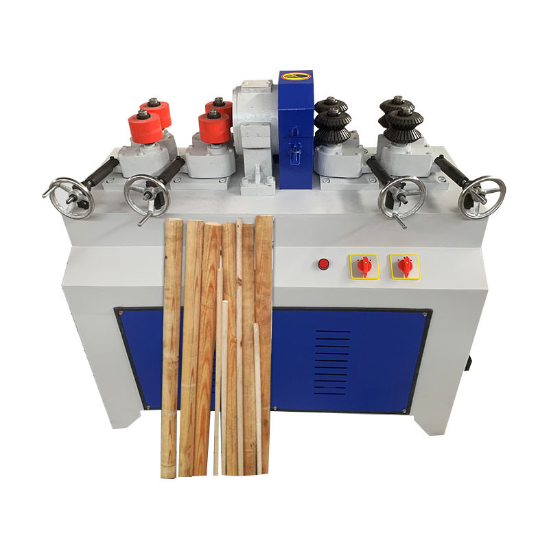 Round Bar Sanding Machine Machine To Make Wooden Broom Handles Dowel Making Round Pole Machine