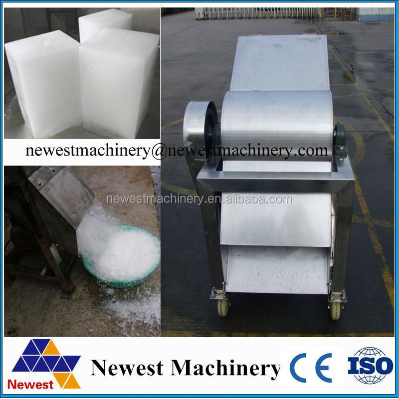 Big block ice crusher/20kg block ice shaver/ice cube crusher machine