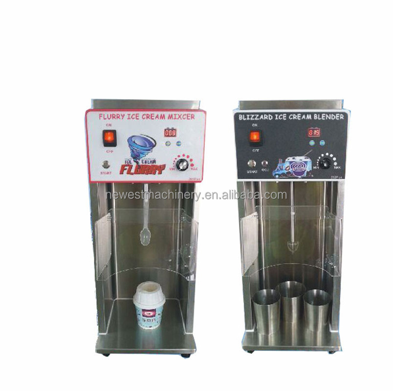 commercial frozen yogurt blender milk shake kiosk automatic ice cream shake mixer making machine for sale