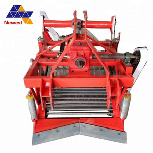 Tractor yam harvesting machine/tractor trailed peanut picker/combine harvester for garlic