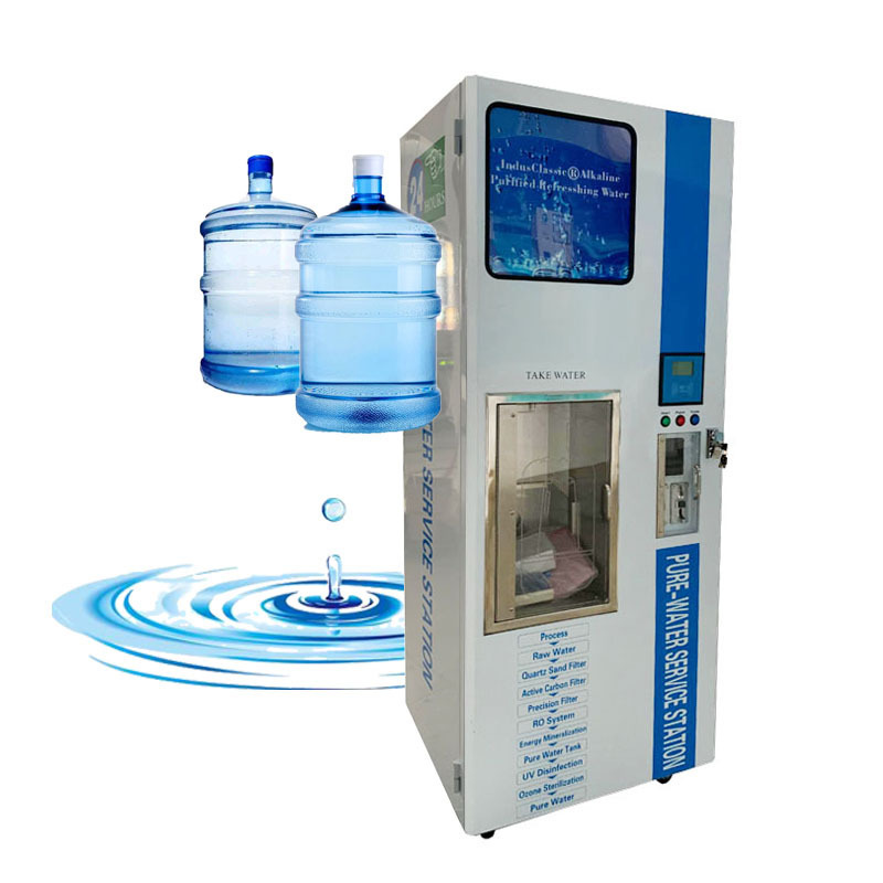 High Quality Direct Drinking Water Dispenser Station Refill Water Vending Machine