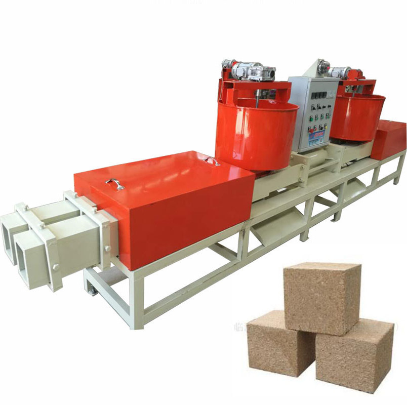 Wholesale wood sawdust block press machine/wood block making machine/wood pallet block extruder