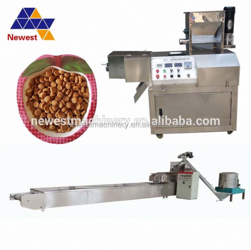 New design pet food production line/extruder pet food/dry dog food making machine