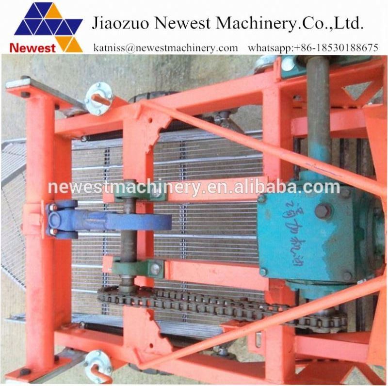 Tractor yam harvesting machine/tractor trailed peanut picker/combine harvester for garlic