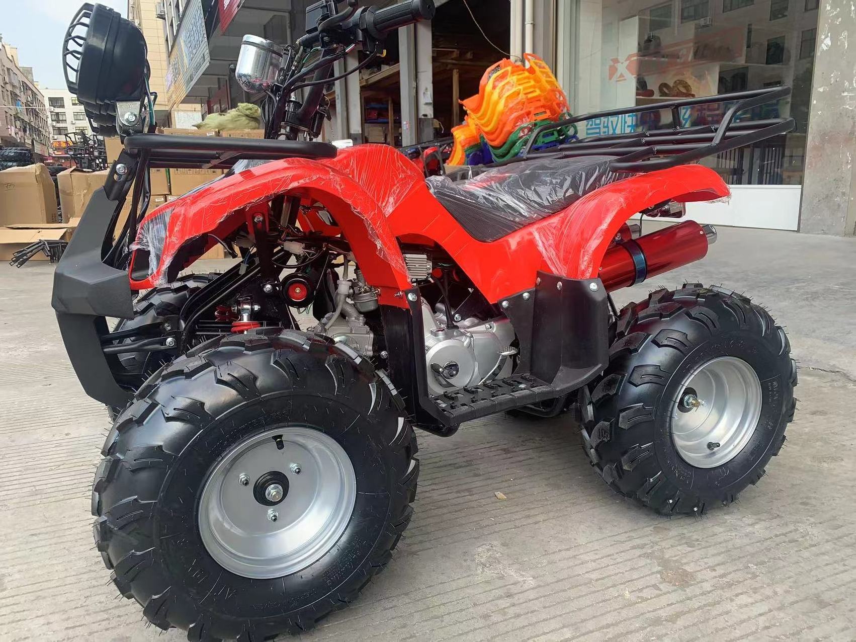 4 stroke 110cc 125cc 7inch 8inch wheel quad ATV with reverse gear ATV quad bike for sale