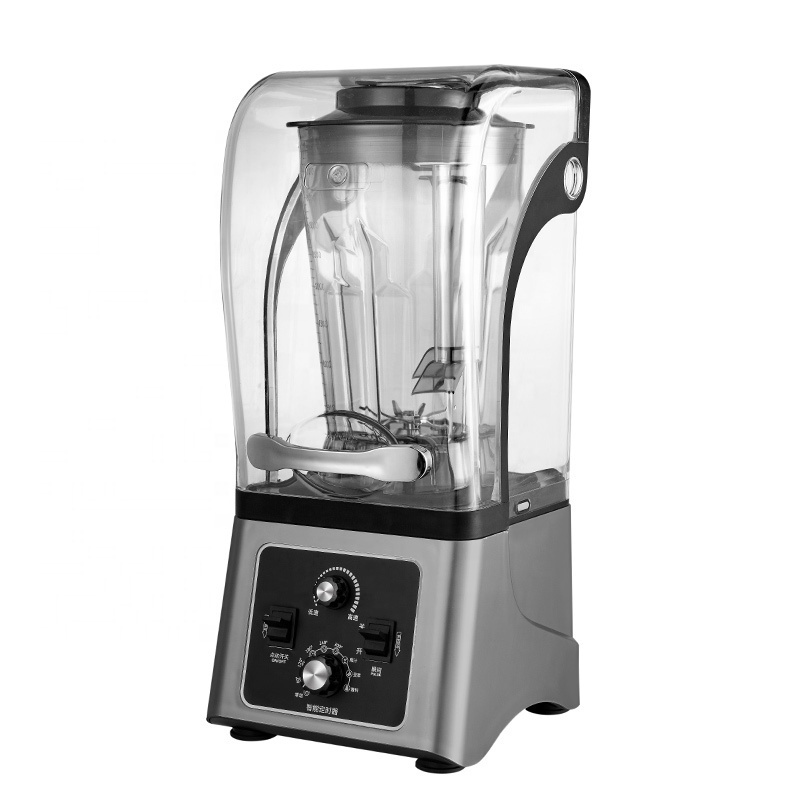 New Upgraded High Speed Food Processor Juicer Home Use Blender With Soundproof Cover