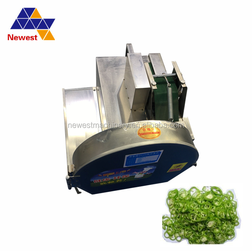 Desktop restaurant use mini type green onion chili pepper cutter vegetable cutting machine