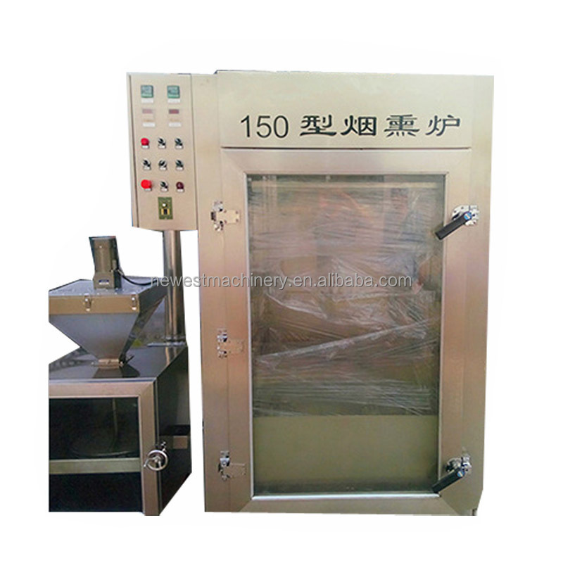 Famous brand smoked machine/fish chicken meat smoked salmon making machine/meat smoking machine