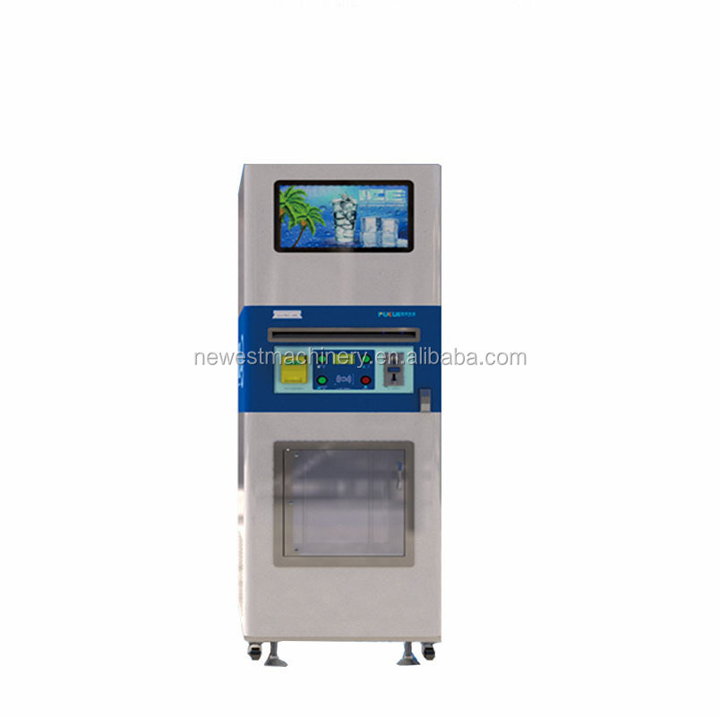 Coin operated ice maker vending machine/vending ice machine/Ice making vending machine ice cubes Philippine