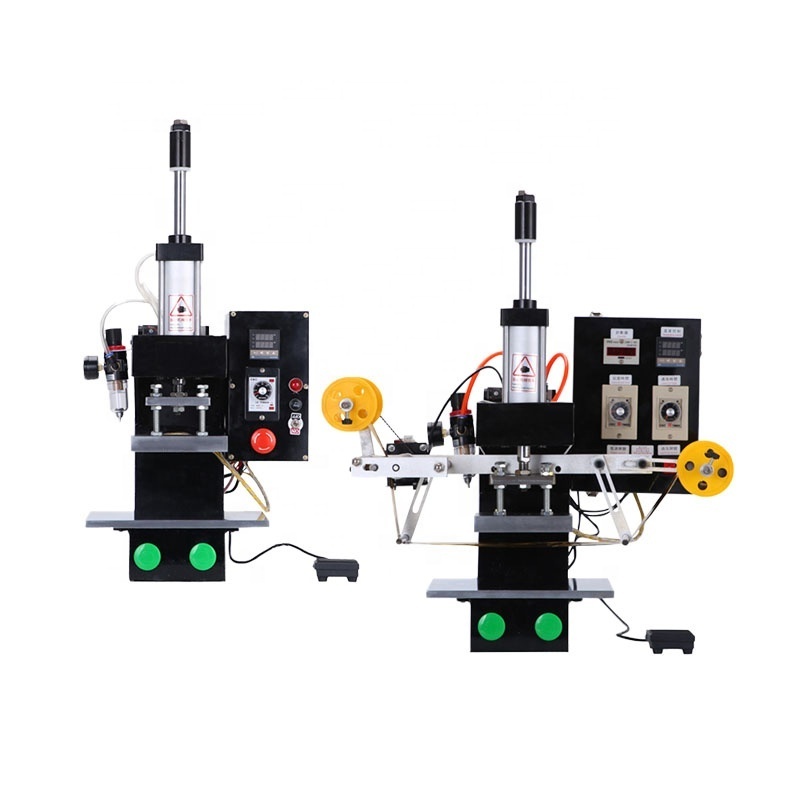 Foil Stamping Press Heat Embossing Machine Pneumatic Hot Stamping Machine For Paper Bags