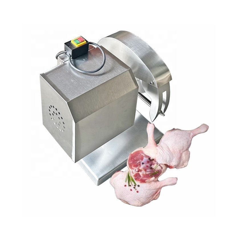 Hot Sale Semi Automatic Chicken Head Cutting Machine Poultry Meat Dividing Saw