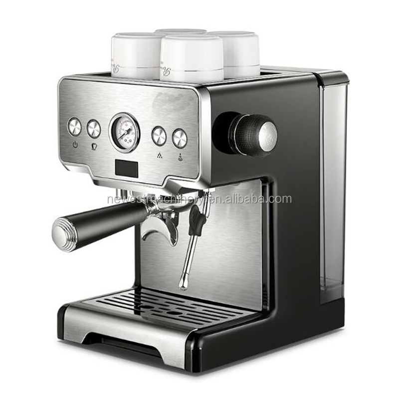 15 Bar Italian Semi-automatic Coffee Maker Cappuccino Milk Bubble Maker Americano Espresso Coffee Machine for Home