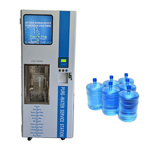 Alkaline Coin Operated Water Vending Machine for Sale Philippines Automatic Multi-stage Purification Pure Water Vendor