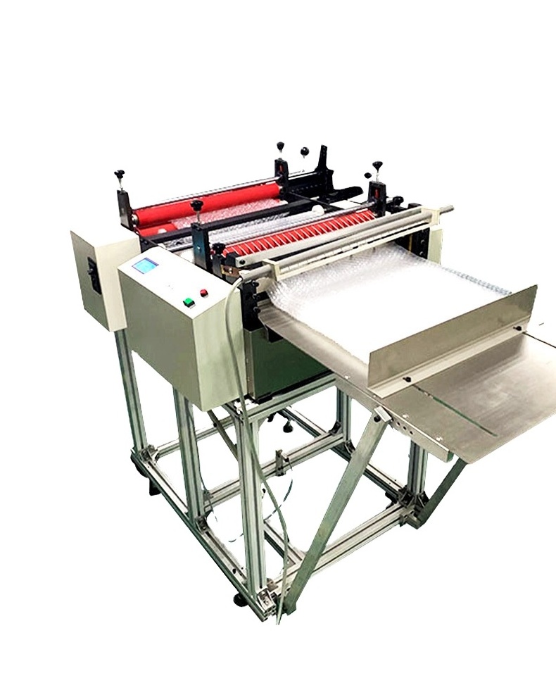 Fast Speed Automatic 400mm Roll Cutting Machine Fabric Cloth Roll To Sheet Cutter