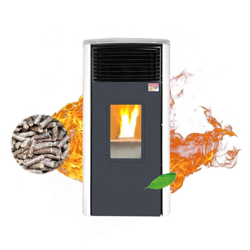 Hot Air Furnace For Home Biomass Pellet Heater Fireplace Sawdust Pellet Burning Stoves