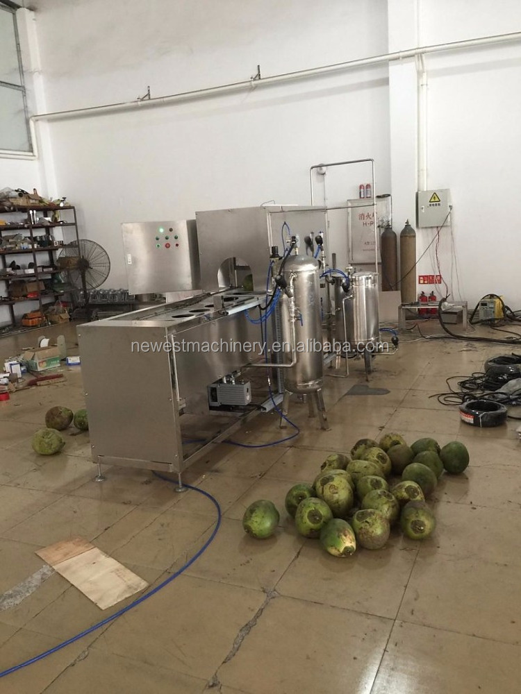 Stainless steel 304 most advanced coconut water processing machine/coconut water maker machine for sale/coconut juice extractor