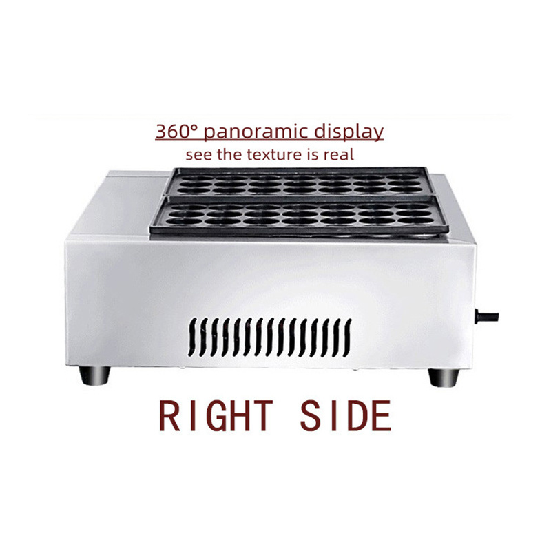 Factory Price Professional Electric/Gas Takoyak Maker 28-84 holes Waffle Stick Making Automatic Takoyaki Machine