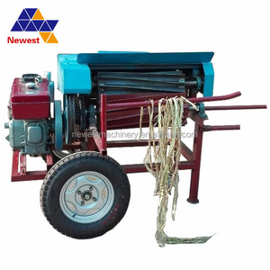 Full automatic kenaf decorticator machine/manila flax decorticator/jute decorticating machine