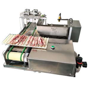 Automatic Chicken kebab machine / skewer maker