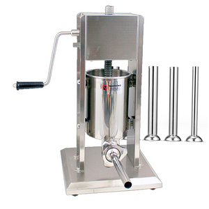 Compact 3L 5L Manual Sausage Maker Meat Stuffer Filler Funnel Extruder