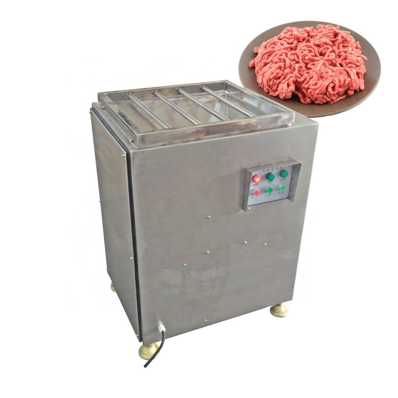 High Efficiency Stainless Steel Poultry Fish Meat Mincer Frozen Meat Grinder Machine